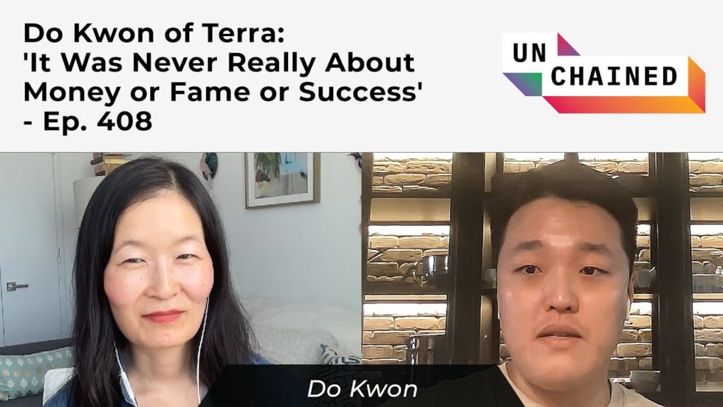Shortly after an Interpol Red Notice was issued, Do Kwon explained to Journalist Laura Shin that Terra "was never really about money or fame or success."
