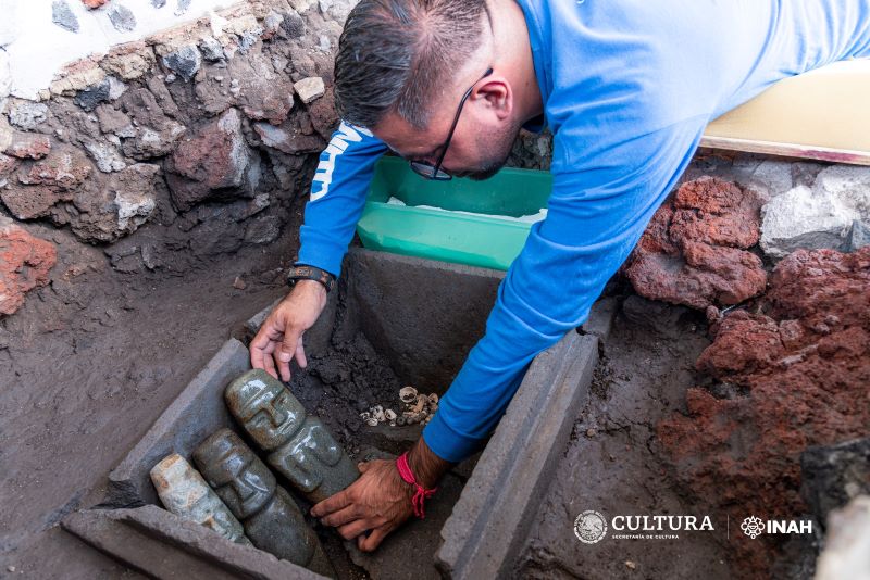 The discovery was made by archaeologists Alejandra Aguirre Molina and Antonio Marín Calvo working under the direction of...