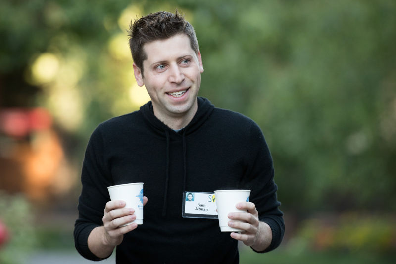 Sam Altman, president of Y Combinator and co-chairman of OpenAI, seen here in July 2016.